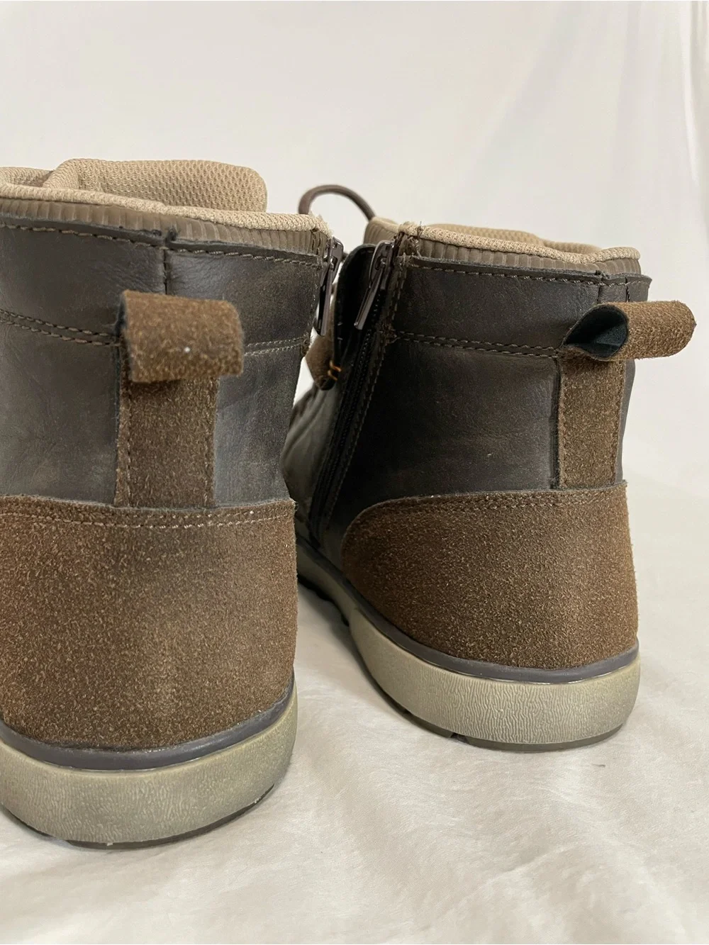 Day Five Viper Men's Casual High-Top Rugged Boots in Brown, Sz 13, NEW